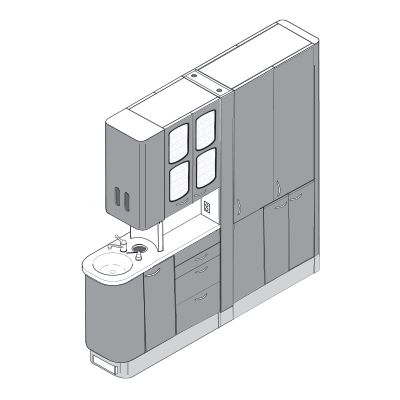 Pelton Cabinets Caseworks Models MS1282 Center 4