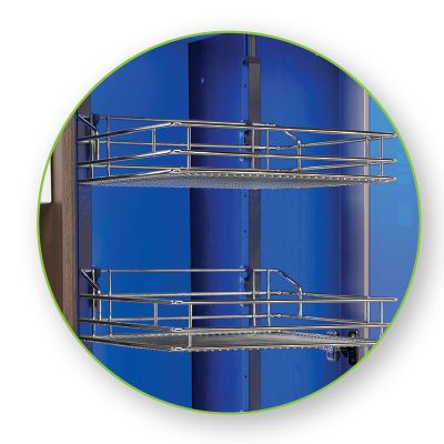 solaris 2 features adjustable wire baskets